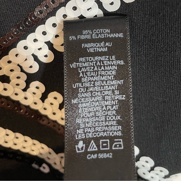 Express Aztec Sequin Sleeveless Fit & Flare A-Line Skater Dress Black Size Small - Picture 7 of 9